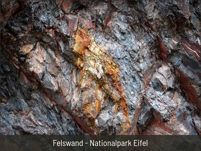 Felswand - Nationalpark Eifel